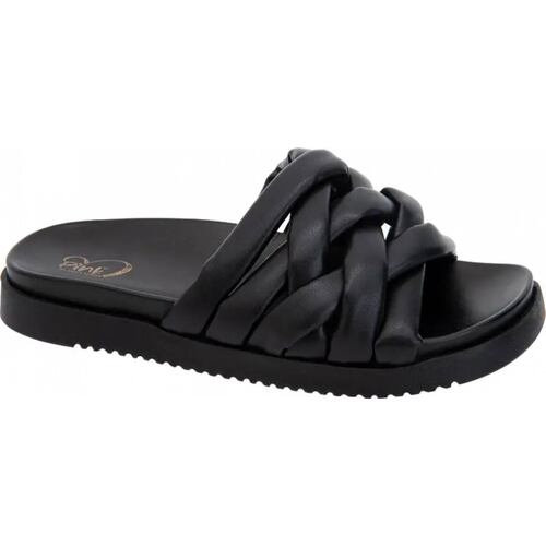Sandalia casual dama negro Pink By Price Shoes modelo 3643