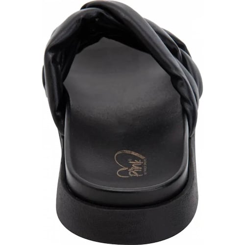 Sandalia casual dama negro Pink By Price Shoes modelo 3643