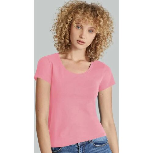 Playera casual dama rosa Holly Land modelo 2121