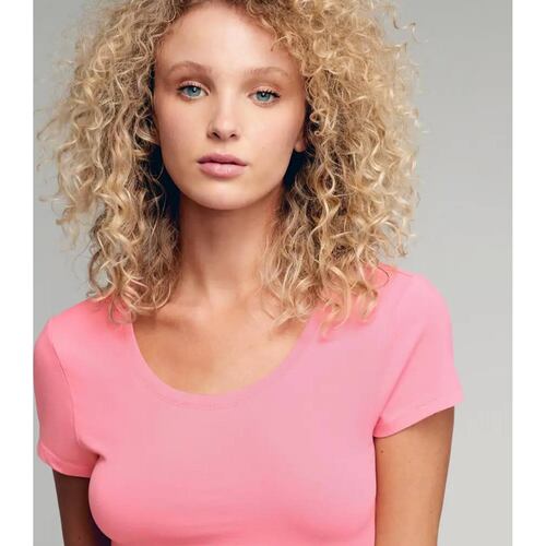 Playera casual dama rosa Holly Land modelo 2121