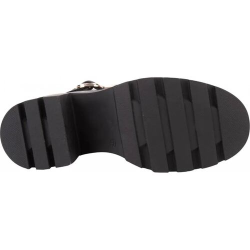 Bota moto dama negro Belinda Peregrin modelo 6805