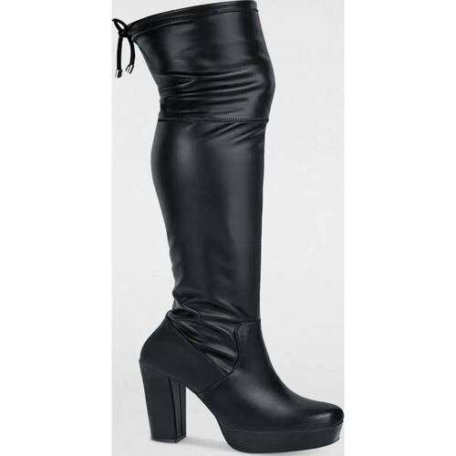 Bota vestir dama negro Yaeli Fashion modelo 1320