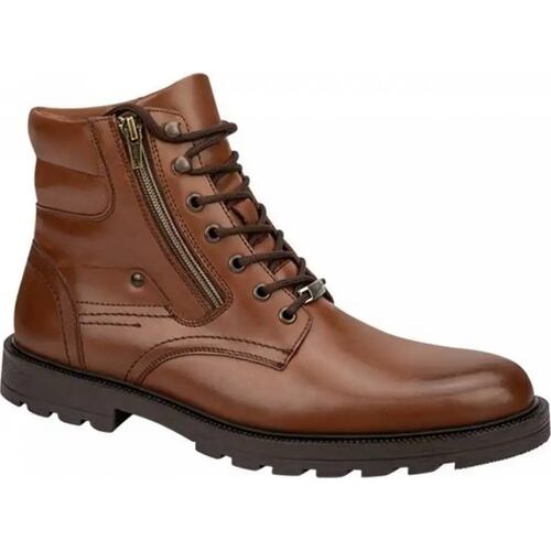 Bota heavy caballero cafe piel Michel Domit modelo 5V02