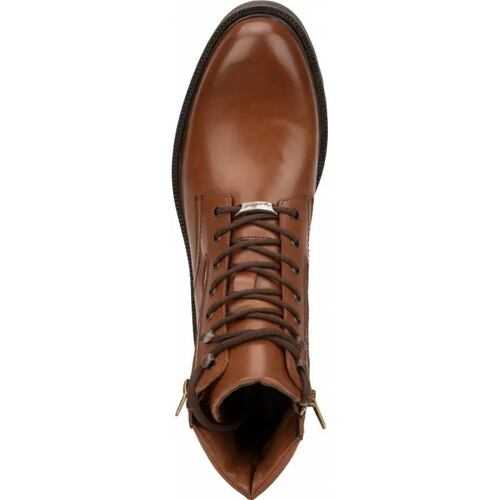 Bota heavy caballero cafe piel Michel Domit modelo 5V02