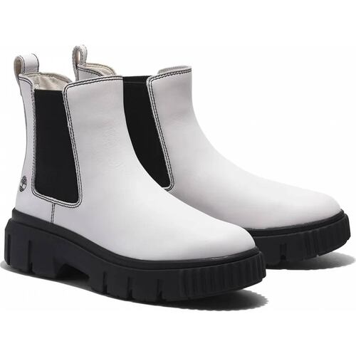 Bota heavy dama blanco piel Timberland modelo TL77