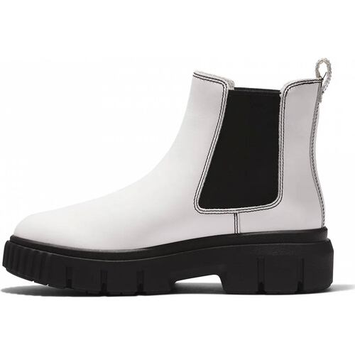 Bota heavy dama blanco piel Timberland modelo TL77