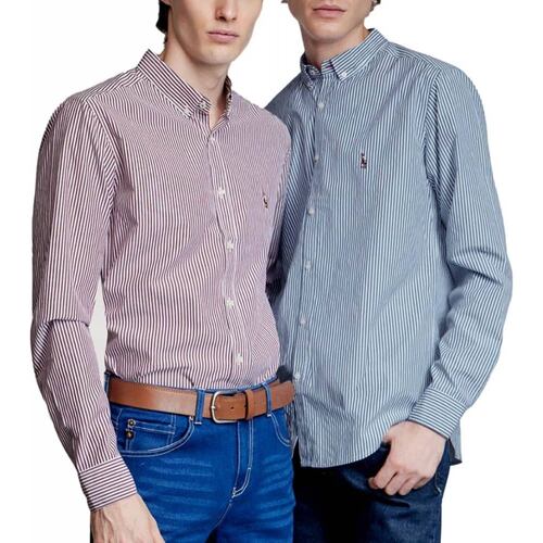 Camisa casual caballero rojo Hpc Polo modelo HC10