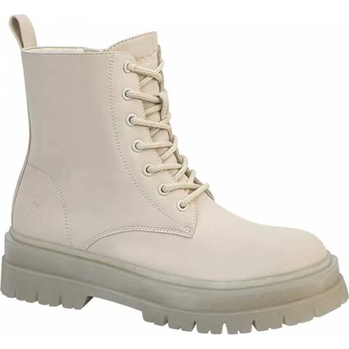 Bota militar dama beige Goodyear modelo 2579
