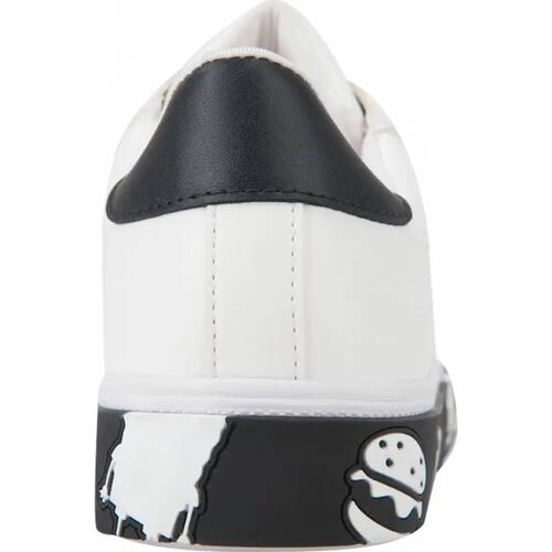 Choclo tenis casual urbano dama blanco/negro Bob Esponja modelo 1803