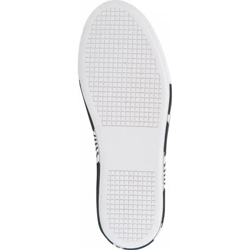 Choclo tenis casual urbano dama blanco/negro Bob Esponja modelo 1803