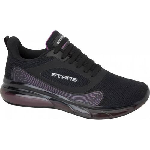 Caminar tenis deportivo dama negro Po Box modelo 9750