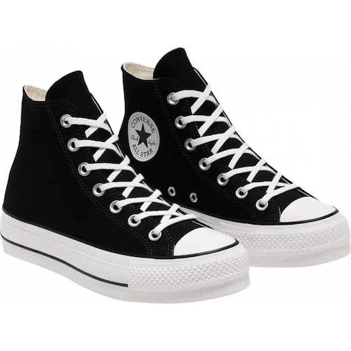 Bota tenis casual urbano dama negro Converse modelo 845C