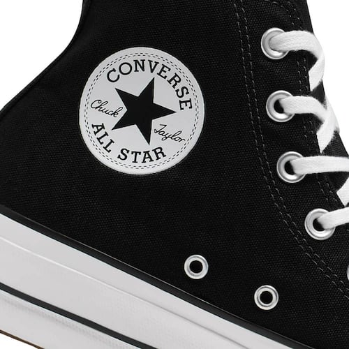 Bota tenis casual urbano dama negro Converse modelo 845C