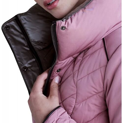 Chamarra abrigadora dama rosa Holly Land modelo 0880
