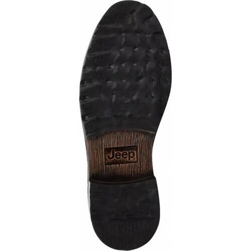 Bota casual caballero cafe piel Jeep modelo 0101