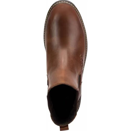 Bota casual caballero cafe piel Jeep modelo 0101