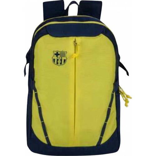 Backpack mochila/morral/maleta unisex amarillo Fc Barcelona modelo 3003