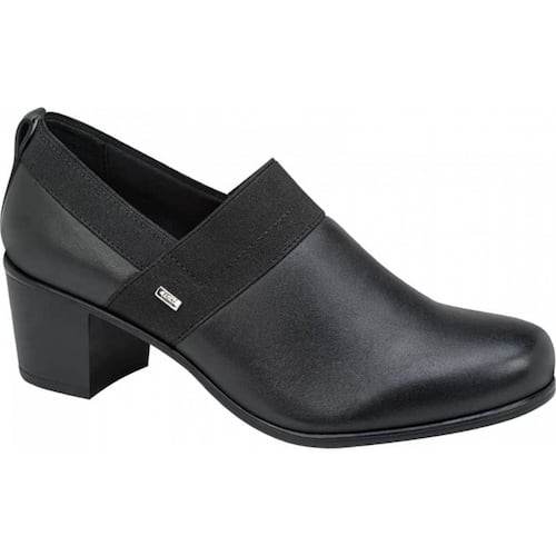 Zapatilla vestir dama negro piel Flexi modelo 0402