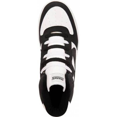 Botines dama blanco/negro Panam modelo 0649