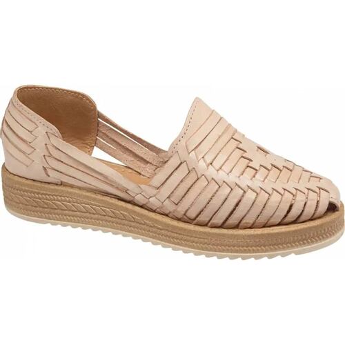 Sandalia casual dama nude piel Vi Line modelo 3216