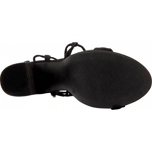 Sandalia vestir dama negro Abusiva modelo IA71