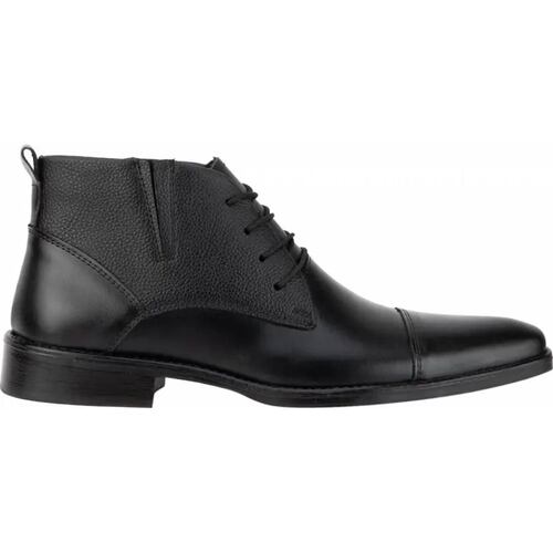 Bota vestir caballero negro piel Uomo Di Ferro modelo 2122