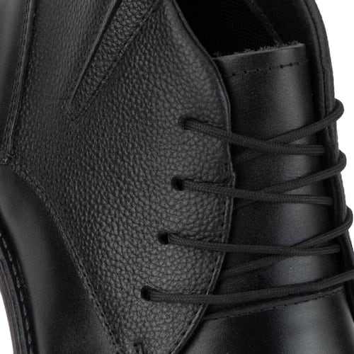Bota vestir caballero negro piel Uomo Di Ferro modelo 2122