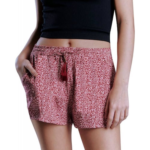 Bermuda/short casual dama rojo Holly Land modelo 3486