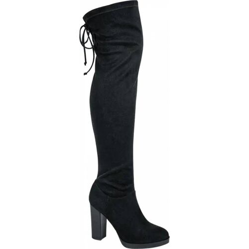 Bota vestir dama negro Yaeli modelo NA04