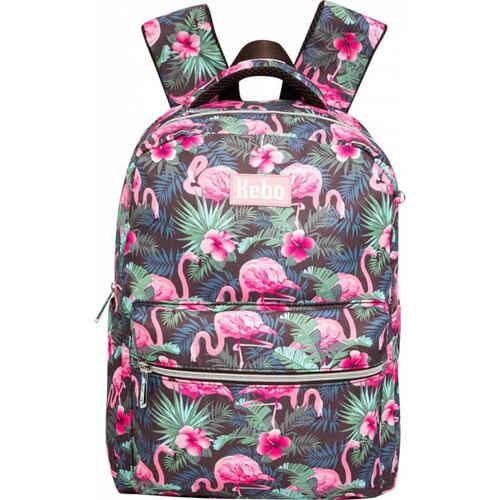 Backpack mochila/morral/maleta dama verde Kebo modelo BP41