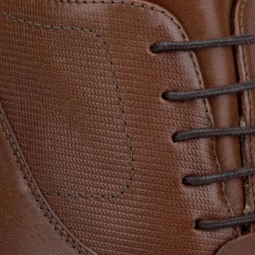 Choclo vestir caballero cafe piel Flexi modelo 3602
