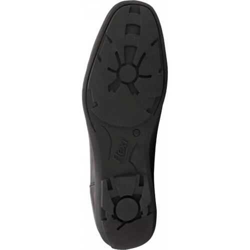 Mocasines caballero negro piel Flexi modelo 0401