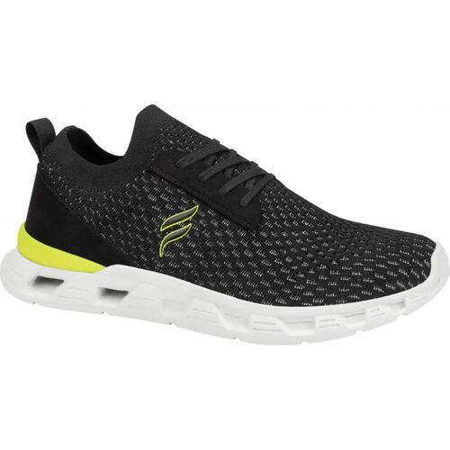Choclo tenis casual urbano caballero negro Flexi modelo 0801