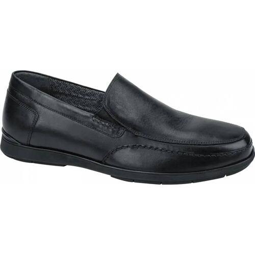 Mocasines caballero negro piel Flexi modelo 1370