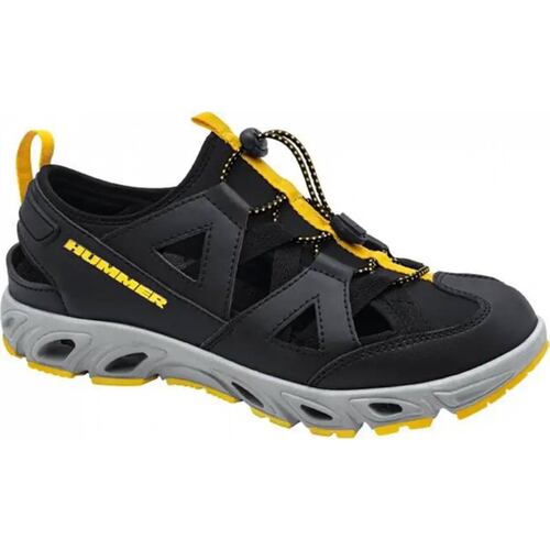 Sandalia tenis casual urbano caballero negro Hummer modelo 5012