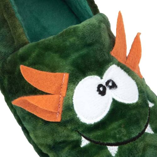 Pantufla confort niño verde Schatz Kids modelo TRUO