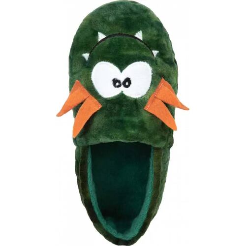 Pantufla confort niño verde Schatz Kids modelo TRUO