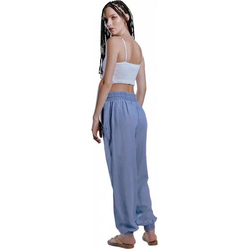 Pantalon casual dama azul Holly Land modelo 1013