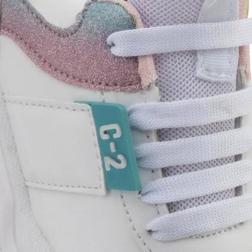 Kit 2 pares choclo tenis casual urbano niña multicolor Urban Shoes modelo 2210