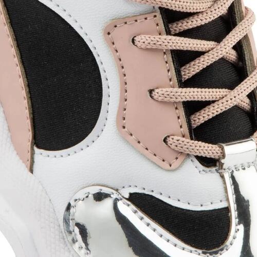 Kit 2 pares choclo tenis casual urbano niña multicolor Urban Shoes modelo 2210
