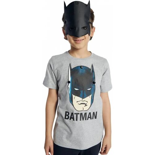 Playera casual niño gris Dc Comics modelo 6189