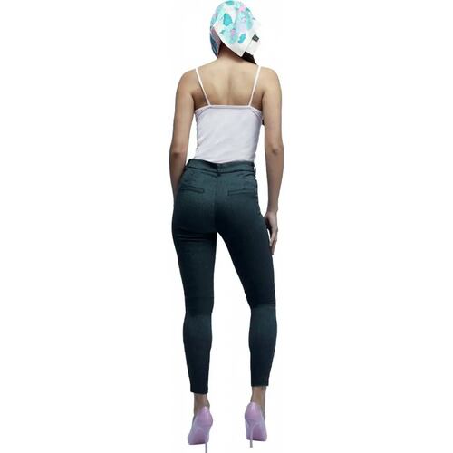 Pantalon casual dama gris humo Holly Land modelo 3931
