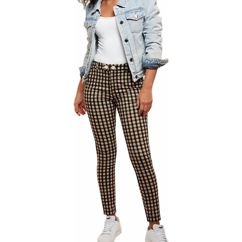 Pantalon casual dama bicolor Holly Land modelo 3931