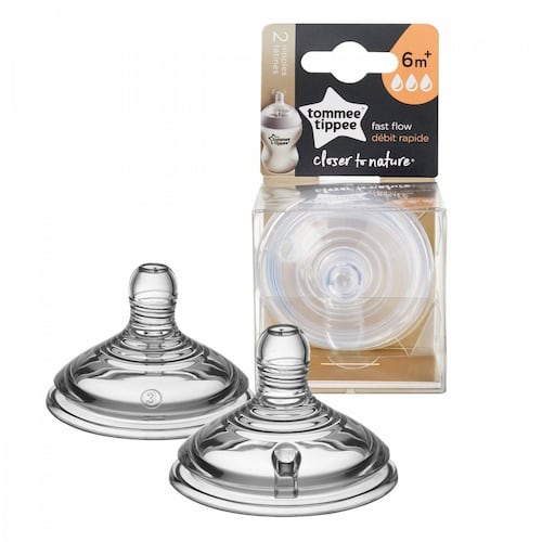 Tetina Tommee Tippee Flujo Rápido 2pz.