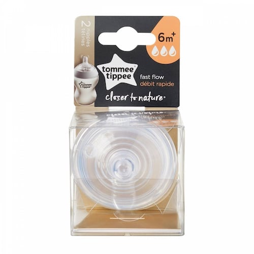 Tetina Tommee Tippee Flujo Rápido 2pz.