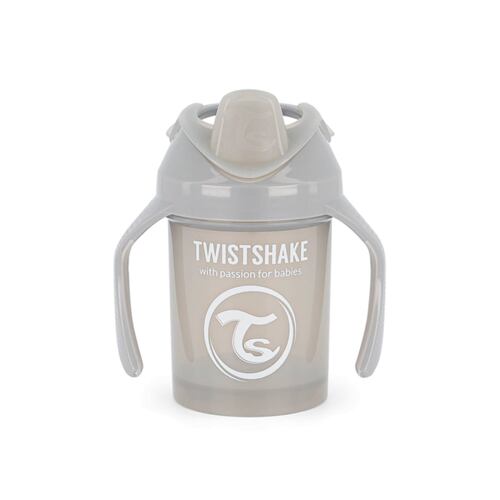 Vaso Mini Cup Twistshake 7oz Gris Pastel.