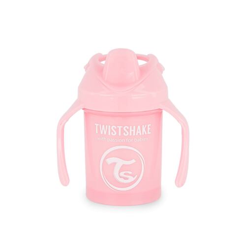 Vaso Mini Cup Twistshake 7oz Rosa Pastel.