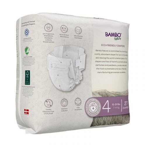 Pañales Bambo Nature Dream 27pz Talla 4.