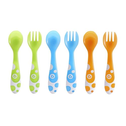 Set Tenedor Y Cuchara Munchkin 6pz
