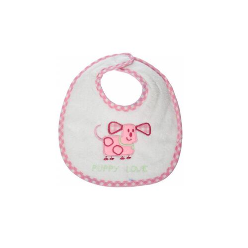 Babero Tela Nuby Doble Vista Rosa